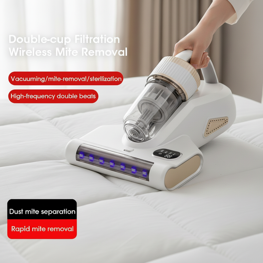 Cordless Mattress Vacuum – Deep Dust Mite & Allergen Removal
